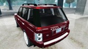 Range Rover Supercharged 2008 for GTA 4 miniature 3