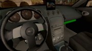 NISSAN 350Z для GTA San Andreas миниатюра 6