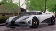 Koenigsegg Agera R Racer для GTA San Andreas миниатюра 20
