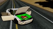 Nissan Silvia Sil80 for GTA San Andreas miniature 4