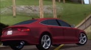 Audi RS7 2014 для GTA San Andreas миниатюра 4