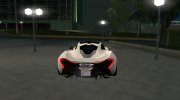 McLaren P1 LQ для GTA San Andreas миниатюра 5