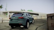 Lexus NX 200t  v2 для GTA San Andreas миниатюра 2