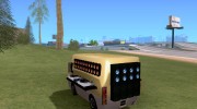 Dj автобус для GTA San Andreas миниатюра 3