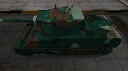 Французкий синеватый скин для AMX M4 mle. 45 для World Of Tanks миниатюра 2