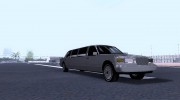 1997 Lincoln Town Car Limousine для GTA San Andreas миниатюра 4