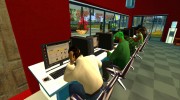 Ganton Cyber Cafe Mod v1.0 для GTA San Andreas миниатюра 1