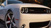 2015 Dodge Challenger для GTA 5 миниатюра 6