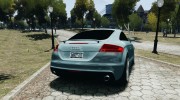 Audi TT RS Coupe v1.0 для GTA 4 миниатюра 4