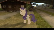 Rarity (My Little Pony) для GTA San Andreas миниатюра 5