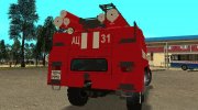ЗиЛ 131 пожарный para GTA San Andreas miniatura 4