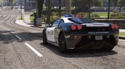 Ferrari F430 Scuderia Hot Pursuit Police для GTA 5 миниатюра 13