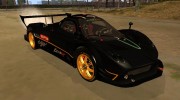 Pagani Zonda R SPS v3.0 Final para GTA San Andreas miniatura 2
