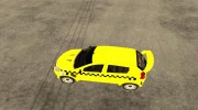 Dacia Sandero Speed Taxi para GTA San Andreas miniatura 2