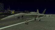EF-18 Hornet para GTA San Andreas miniatura 1