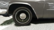 Plymouth Belvedere 1957 для GTA 4 миниатюра 11