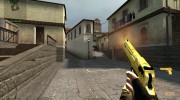 gold+black deagle for Counter-Strike Source miniature 2