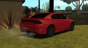 Dodge Charger SRT Hellcat 2019 (Low Poly) для GTA San Andreas миниатюра 2