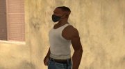 Защитная черная маска para GTA San Andreas miniatura 3