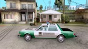 Dodge Diplomat 1985 LAPD Police para GTA San Andreas miniatura 2