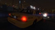 1999 Ford Crown Victoria Taxi for GTA 5 miniature 7