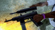 Пистолет-пулемет из игры 25 to life для GTA San Andreas миниатюра 1