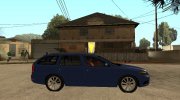 Skoda Octavia RS Combi для GTA San Andreas миниатюра 4