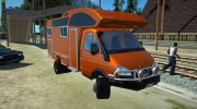 ГАЗель 3307 Дом на колёсах for GTA San Andreas miniature 5
