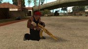 AK47 Gold Dragon para GTA San Andreas miniatura 5