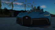2019 Bugatti Divo для GTA San Andreas миниатюра 5