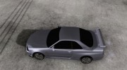 Nissan Skyline R34 Drift для GTA San Andreas миниатюра 2