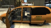 1996 Dodge Grand Caravan LC Taxi для GTA 4 миниатюра 5