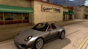 Porsche Boxter Spyder by Armin для GTA San Andreas миниатюра 1