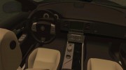 Jaguar XFR 2009 для GTA San Andreas миниатюра 6