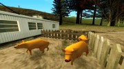Pigs in the countrys para GTA San Andreas miniatura 5