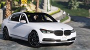 2016 BMW 750Li v1.1 for GTA 5 miniature 1