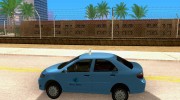 Taxi Blu*bird Toyota Vios для GTA San Andreas миниатюра 2