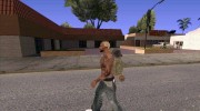 CJ в образе Chris Brown for GTA San Andreas miniature 4