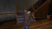 Зимняя Дублёнка для CJ-я v2 para GTA San Andreas miniatura 5
