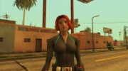 Scarlet Johanson Blackwidow (Marvel Heroes) para GTA San Andreas miniatura 4