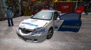 Acura RSX Type-S Magyar Rendorseg (Венгерская полиция) для GTA San Andreas миниатюра 7