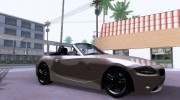 BMW Z4 V10 для GTA San Andreas миниатюра 3