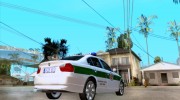 BMW 330 E90 Policija для GTA San Andreas миниатюра 4