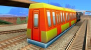 Пассажирский поезд 1 из Subway Surfers для GTA San Andreas миниатюра 2