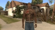 CJs Tattoos Mod (Skin) для GTA San Andreas миниатюра 1
