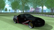 Nissan 300ZX Bad Shark para GTA San Andreas miniatura 1