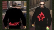 Свитер Anarchy для GTA 4 миниатюра 1