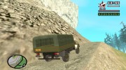 ГАЗ 33081 Садко Военный для GTA San Andreas миниатюра 3