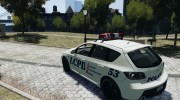 Mazda 3 Police for GTA 4 miniature 3