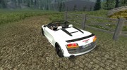 Audi R8 Spider v 1.1 для Farming Simulator 2013 миниатюра 6